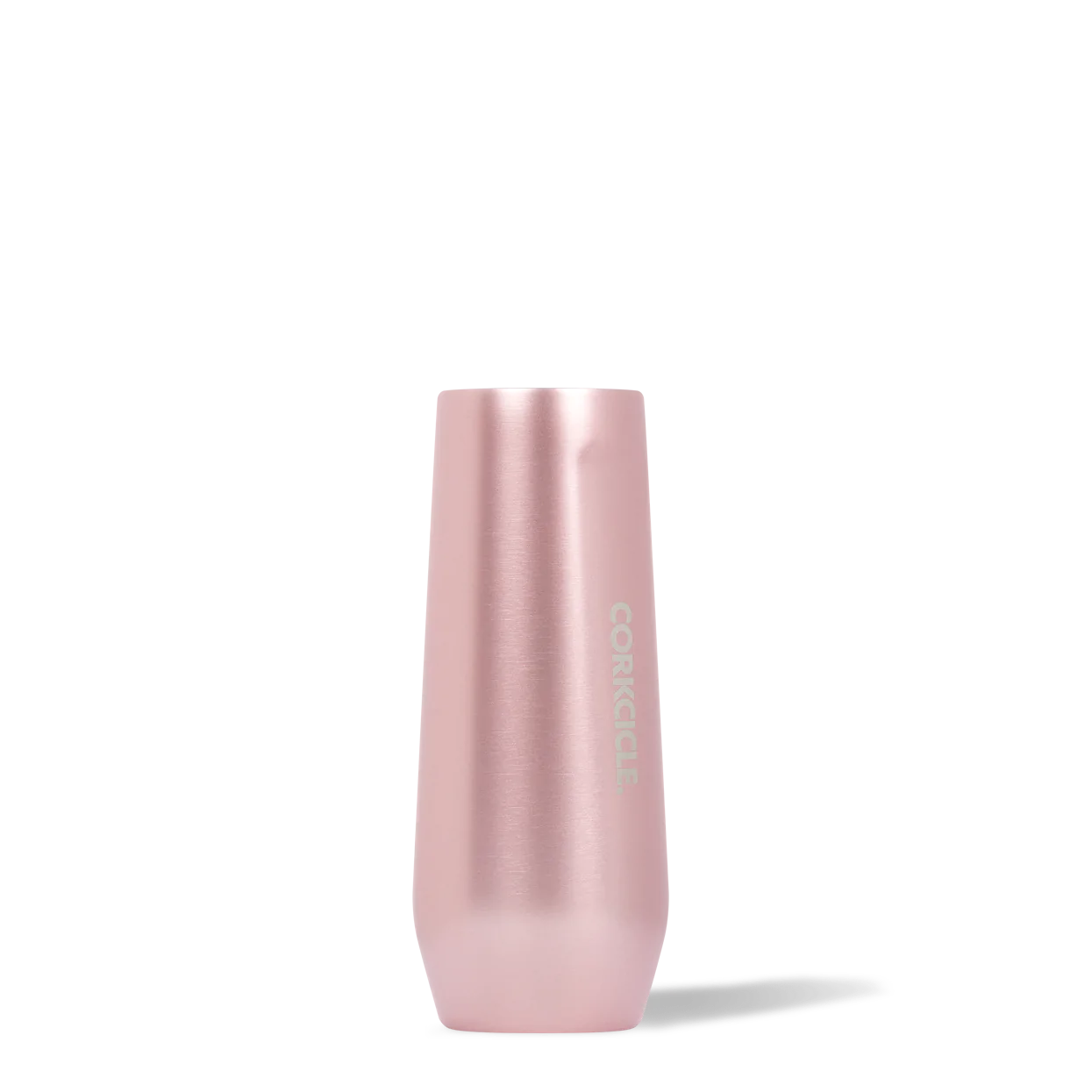 CORKCICLE Rosé Metallic Stemless Flute 7oz