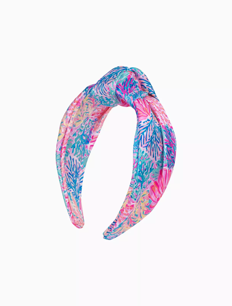LILLY PULITZER Splash Dance Wide Knotted Headband