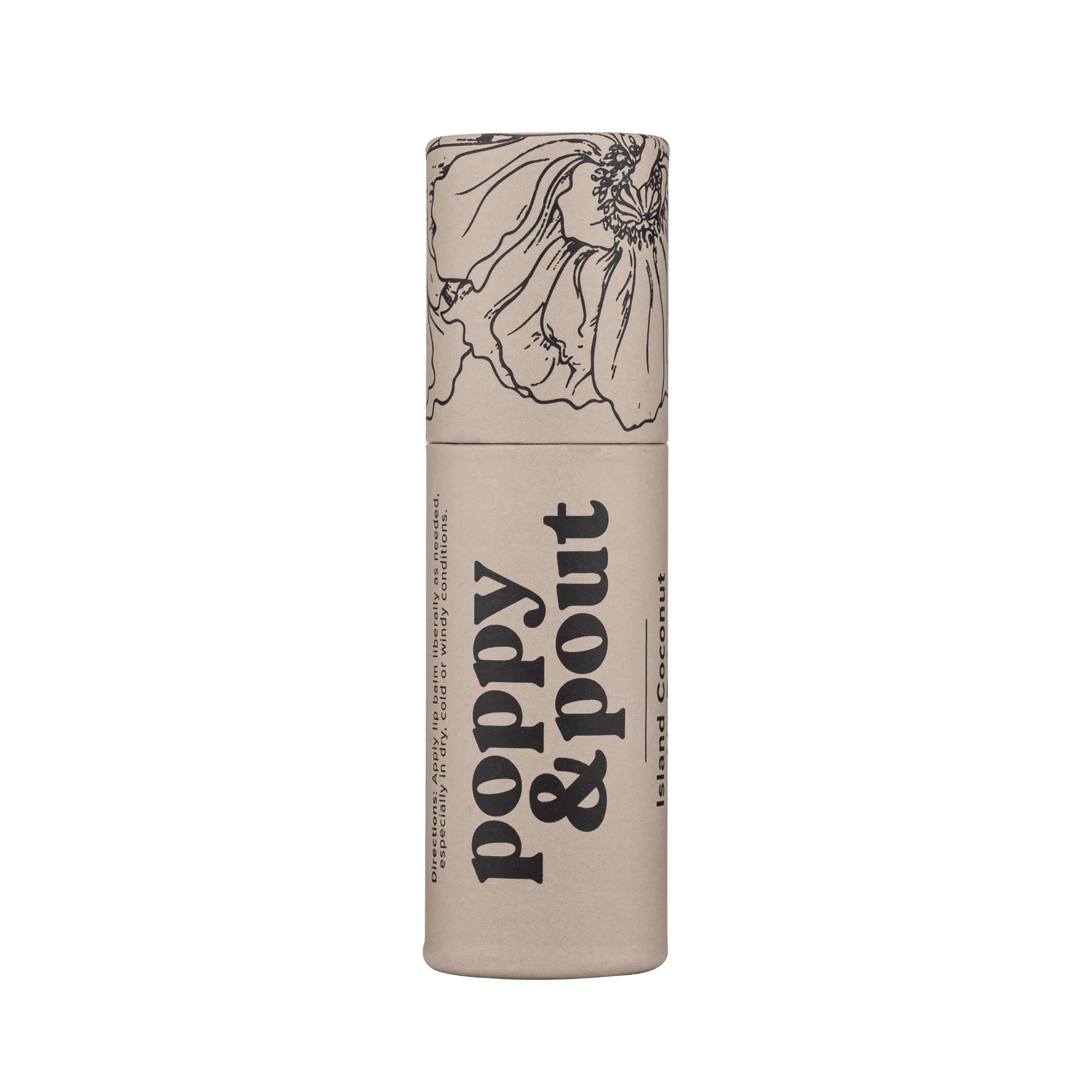POPPY & POUT Island Coconut Lip Balm