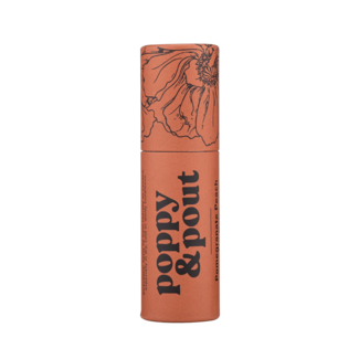 POPPY & POUT Pomegranate Peach Lip Balm