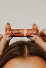 POPPY & POUT Pomegranate Peach Lip Balm