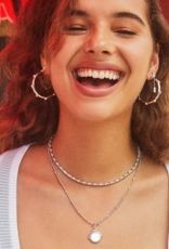 KENDRA SCOTT DESIGN Juliette Silver Strand Necklace in White Crystal KENDRA SCOTT DESIGN Juliette Silver Strand Necklace in White Crystal