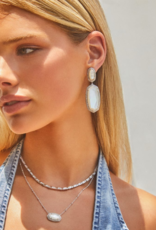 KENDRA SCOTT DESIGN Juliette Silver Strand Necklace in White Crystal KENDRA SCOTT DESIGN Juliette Silver Strand Necklace in White Crystal