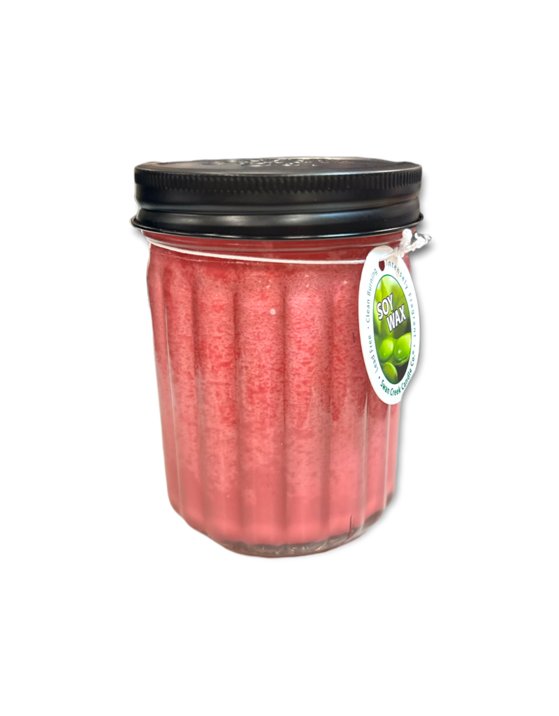 SWAN CREEK CANDLE CO. Homespun Jar in Cranberry Apple Crisp