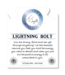 Lightning Bolt in Australian Agate & Silver