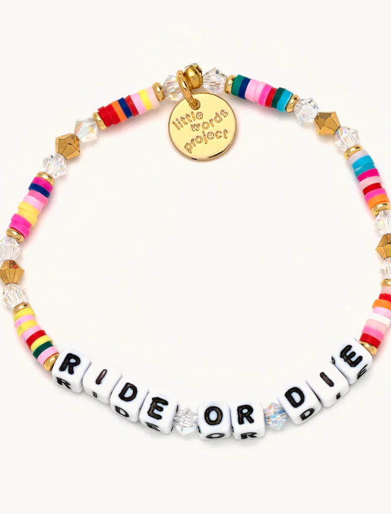 LITTLE WORDS PROJECT Ride Or Die Bracelet - Viv