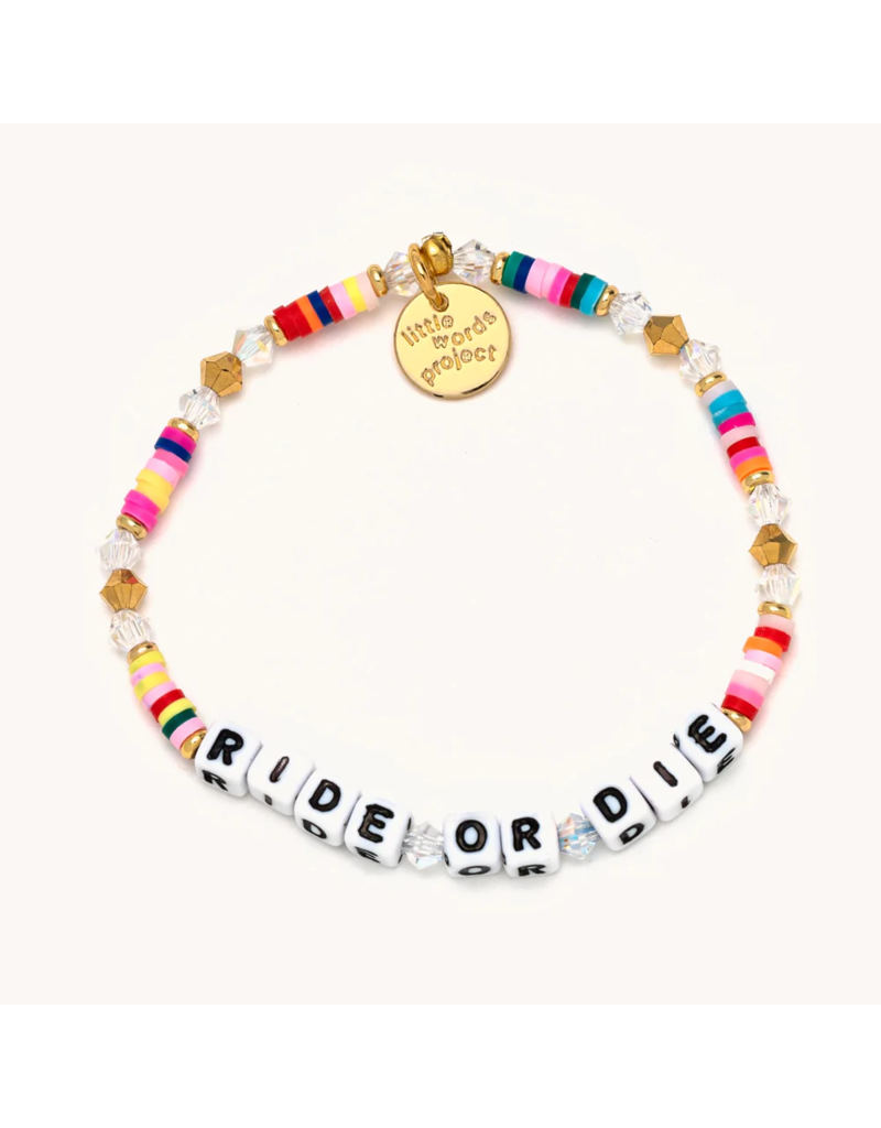 LITTLE WORDS PROJECT Ride Or Die Bracelet - Viv