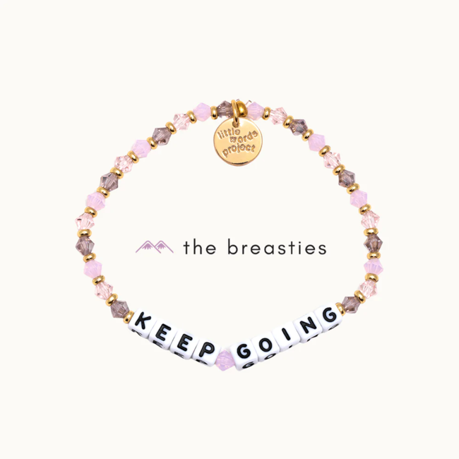 Keep Going Bracelet - Breast Cancer