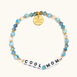LITTLE WORDS PROJECT Cool Mom Bracelet - Blue Ice