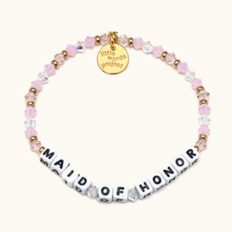 LITTLE WORDS PROJECT Maid Of Honor Bracelet - Stand By Me