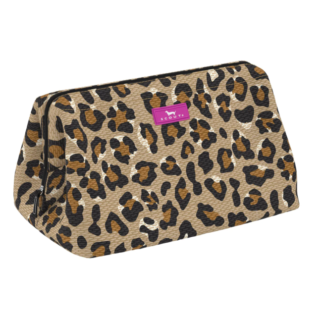 Big Mouth Makeup Bag in Cindy Clawford