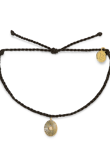 PURA VIDA Gold Sun Ray Charm Bracelet in Black PURA VIDA Gold Sun Ray Charm Bracelet in Black