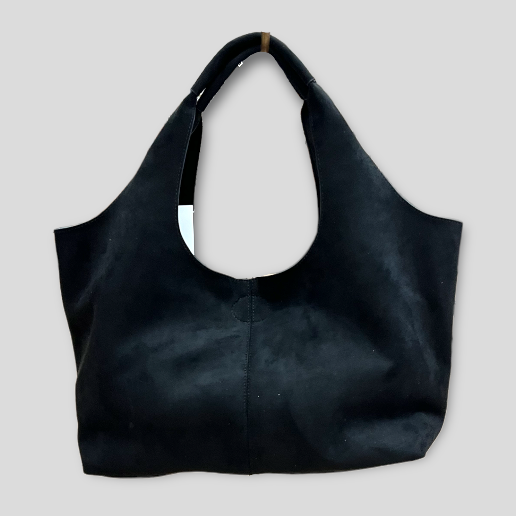 Ahdorned Black Vegan Leather Messenger Bag w/ Camouflage Strap - Her Hide  Out
