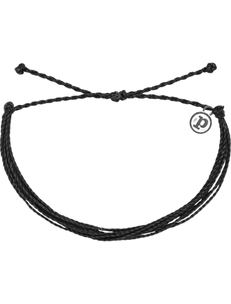 PURA VIDA Solid Original Bracelet in Black