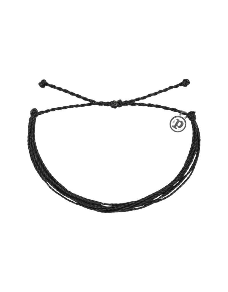 PURA VIDA Solid Original Bracelet in Black