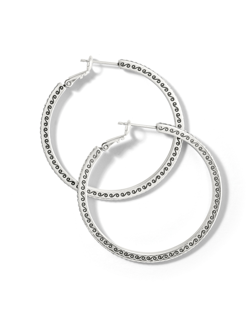 BRIGHTON Meridian Thin Large Hoop Earrings