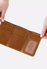 HOBO Jill Trifold Wallet in Truffle