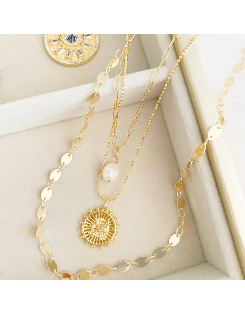 TRUE BY KRISTY Baroque Pearl Necklace