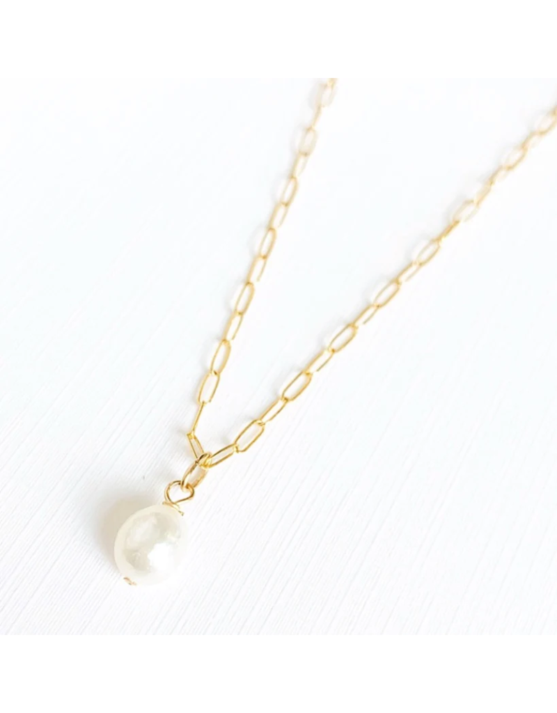 TRUE BY KRISTY Baroque Pearl Necklace