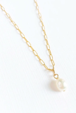 TRUE BY KRISTY Baroque Pearl Necklace