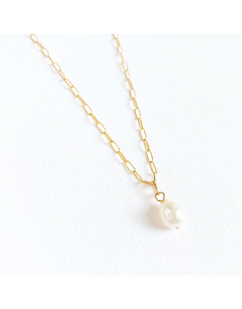 TRUE BY KRISTY Baroque Pearl Necklace