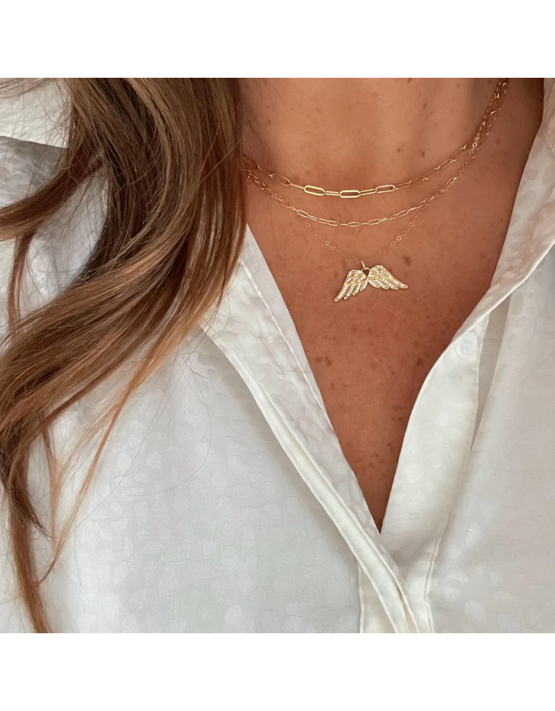 TRUE BY KRISTY Rose Chain Necklace