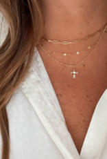 TRUE BY KRISTY Petite Cross Necklace