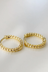 TRUE BY KRISTY Shoreline Huggie Hoop Earrings