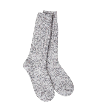 WORLD SOFTEST SOCKS Ragg Crew Sock in Rocky