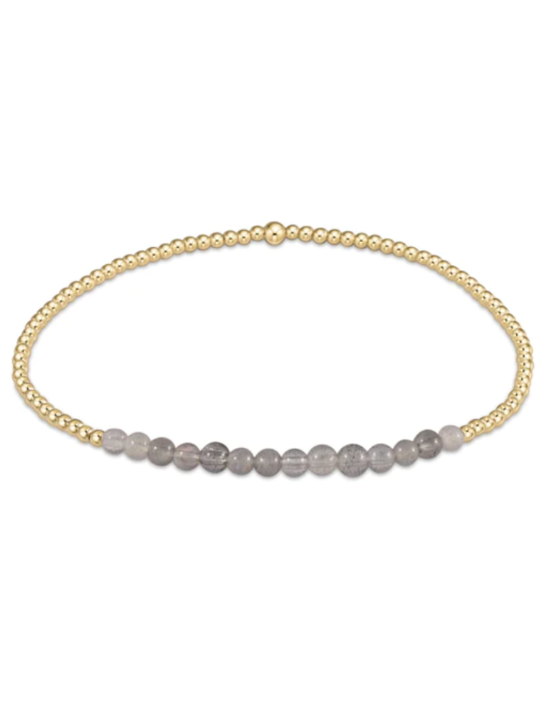 ENEWTON DESIGN Bliss 2mm Bead Bracelet - Labradorite/Gold