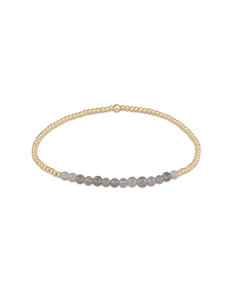 ENEWTON DESIGN Bliss 2mm Bead Bracelet - Labradorite/Gold
