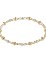ENEWTON DESIGN Dignity Sincerity Pattern Bead Bracelet - Pearl/Gold