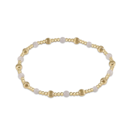 ENEWTON DESIGN Dignity Sincerity Pattern Bead Bracelet - Moonstone/Gold