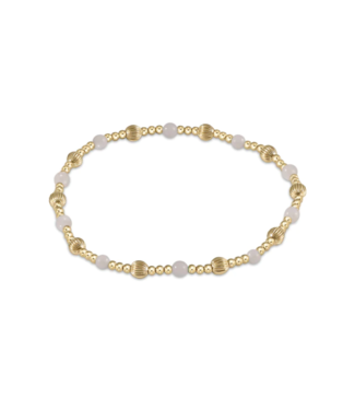 ENEWTON DESIGN Dignity Sincerity Pattern Bead Bracelet - Moonstone/Gold