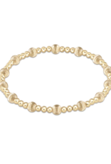 ENEWTON DESIGN Dignity Sincerity Pattern 5mm Bead Bracelet - Gold ENEWTON DESIGN Dignity Sincerity Pattern 5mm Bead Bracelet - Gold