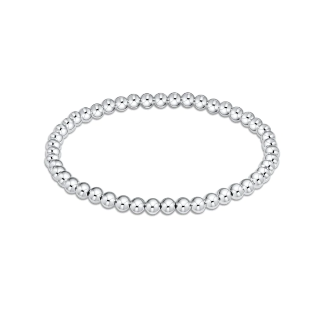 Silver bead bracelet argos Clearance