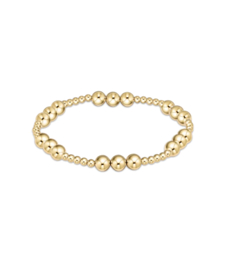 ENEWTON DESIGN Classic Joy Pattern 6mm Bead Bracelet - Gold