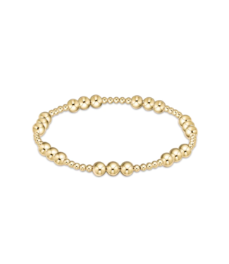 ENEWTON DESIGN Classic Joy Pattern 5mm Bead Bracelet - Gold