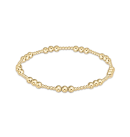 ENEWTON DESIGN Classic Joy Pattern 4mm Bead Bracelet - Gold