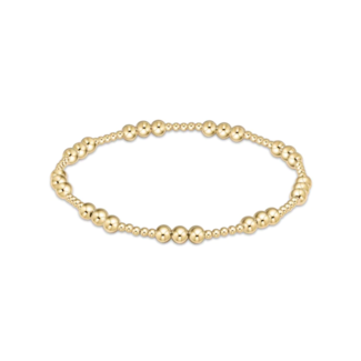 ENEWTON DESIGN Classic Joy Pattern 4mm Bead Bracelet - Gold