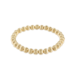 ENEWTON DESIGN Dignity Pattern 6mm Bead Bracelet - Gold