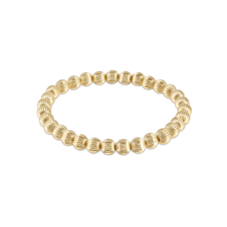 ENEWTON DESIGN Dignity Pattern 6mm Bead Bracelet - Gold