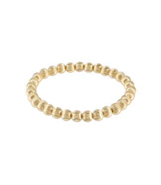 ENEWTON DESIGN Dignity Pattern 6mm Bead Bracelet - Gold