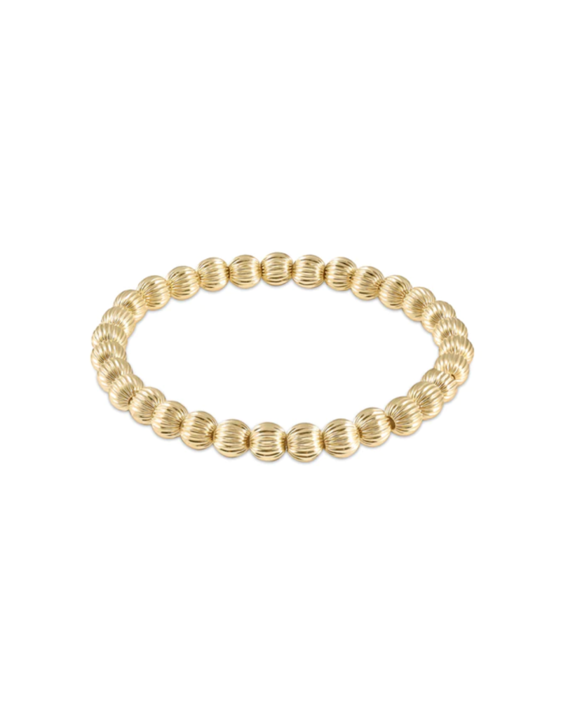ENEWTON DESIGN Dignity Pattern 6mm Bead Bracelet - Gold