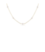 ENEWTON DESIGN Simplicity 4mm Bead Chain 17" Necklace - Pearl/Gold