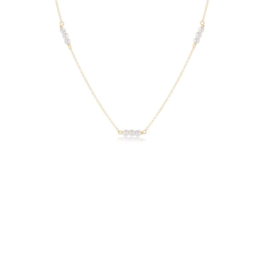 ENEWTON DESIGN Joy Simplicity 3mm Bead Chain 17" Necklace - Pearl/Gold
