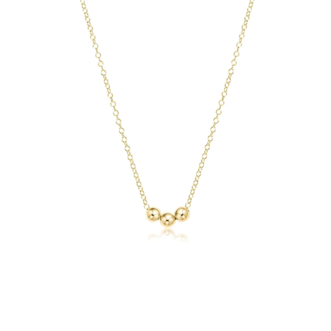 Gold 16" Necklace - Joy