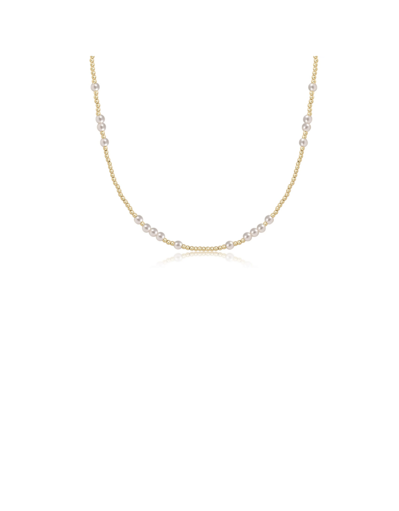 ENEWTON DESIGN Hope Unwritten 17" Necklace - Pearl/Gold
