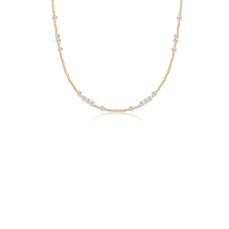 ENEWTON DESIGN Hope Unwritten 15" Choker Necklace - Pearl/Gold