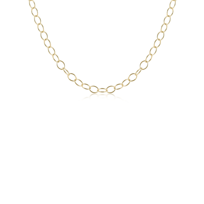 Enchant Chain 15" Choker Necklace - Gold